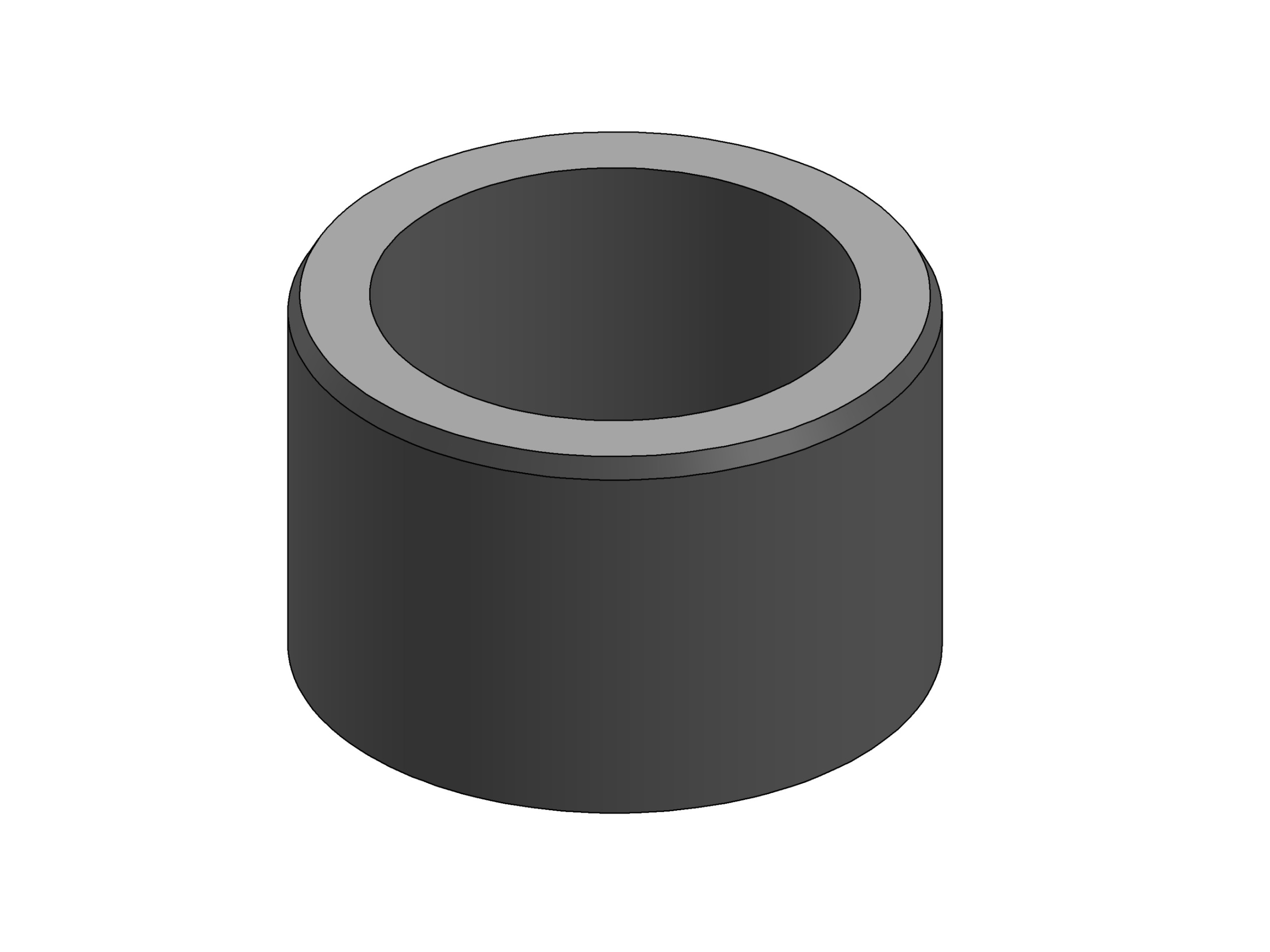 Self-lubricating bushing-DBH12161001-904B1