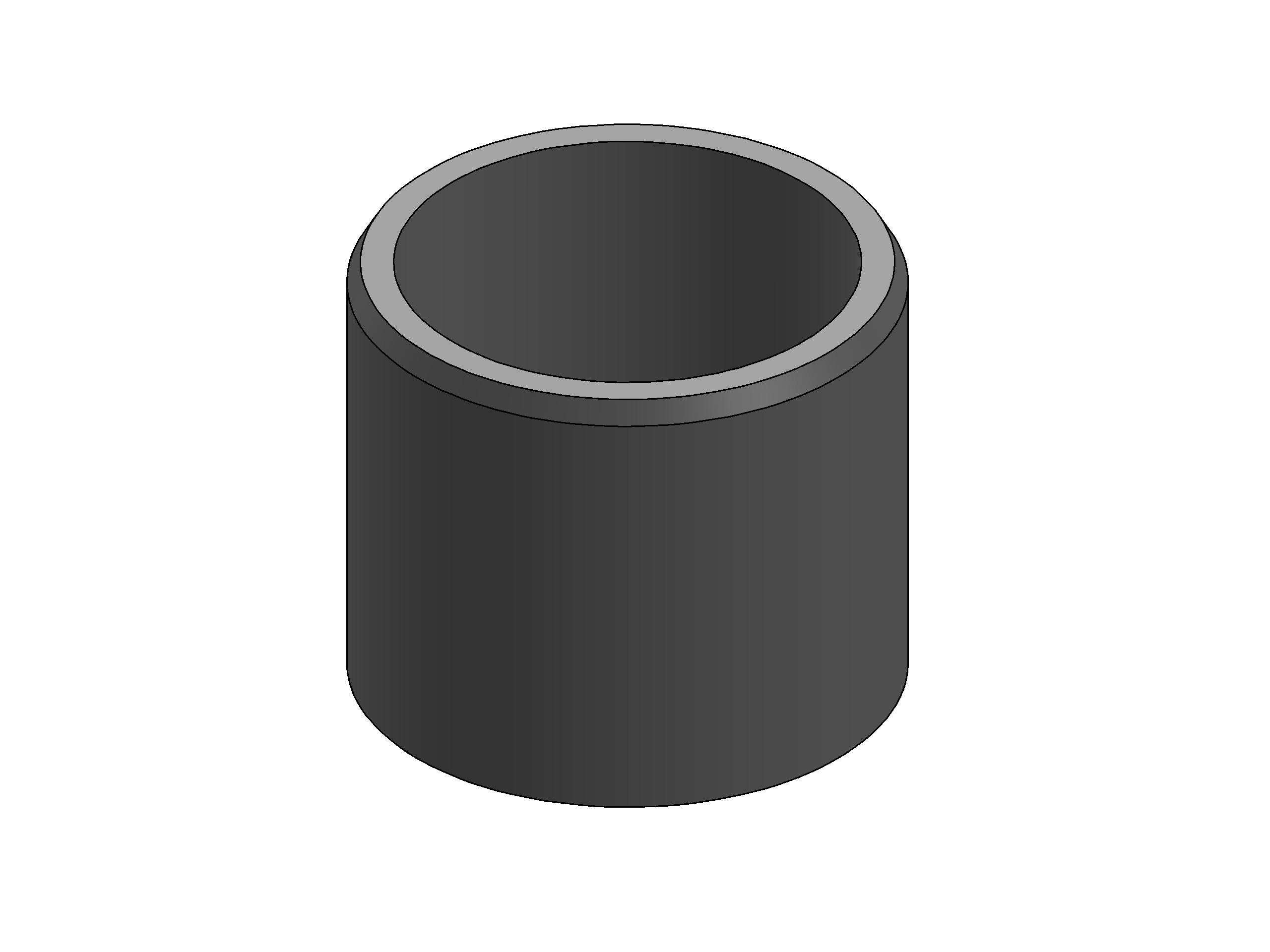 Self-lubricating bushing - DBH10121003-904B3
