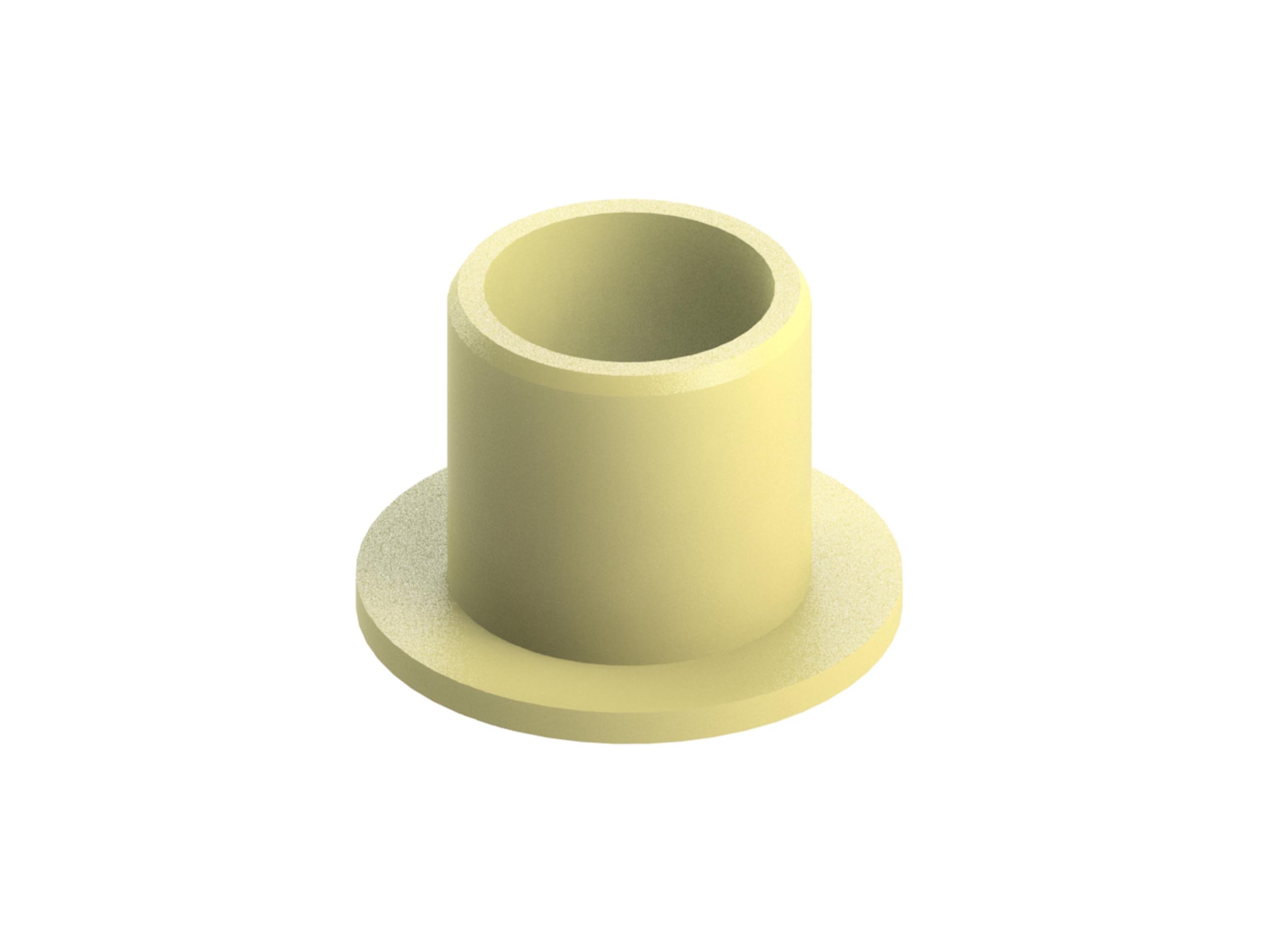 Self-lubricating flange bushing - DFB0810101502-6TY1