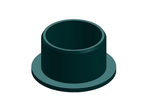 Self-lubricating flange bushing - DFB2023143003-904M1