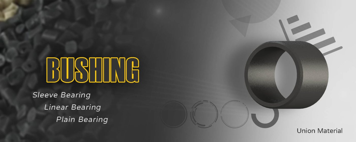 Self-lubricating bearing-bushing-cover view